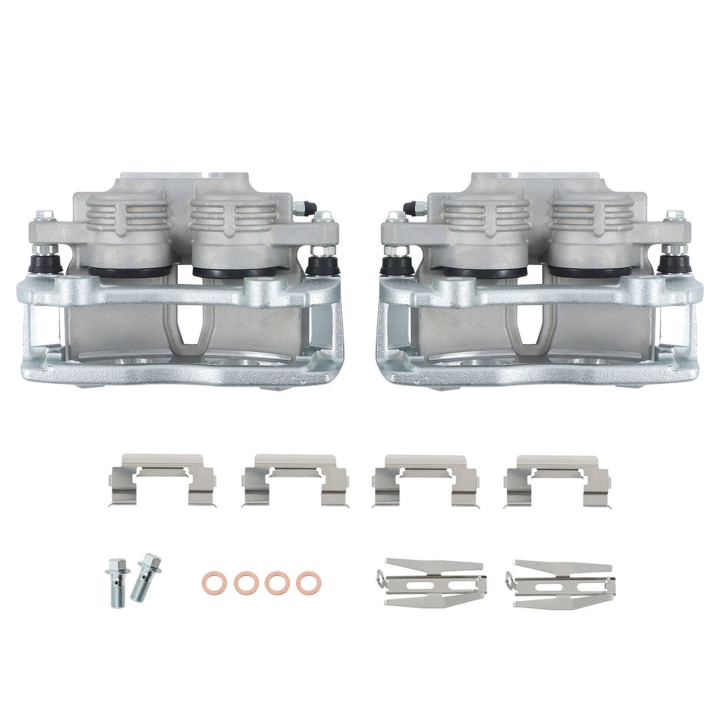 2X Front Brake Caliper with Bracket for Chevy Camaro Pontiac Firebird (1998–2002)