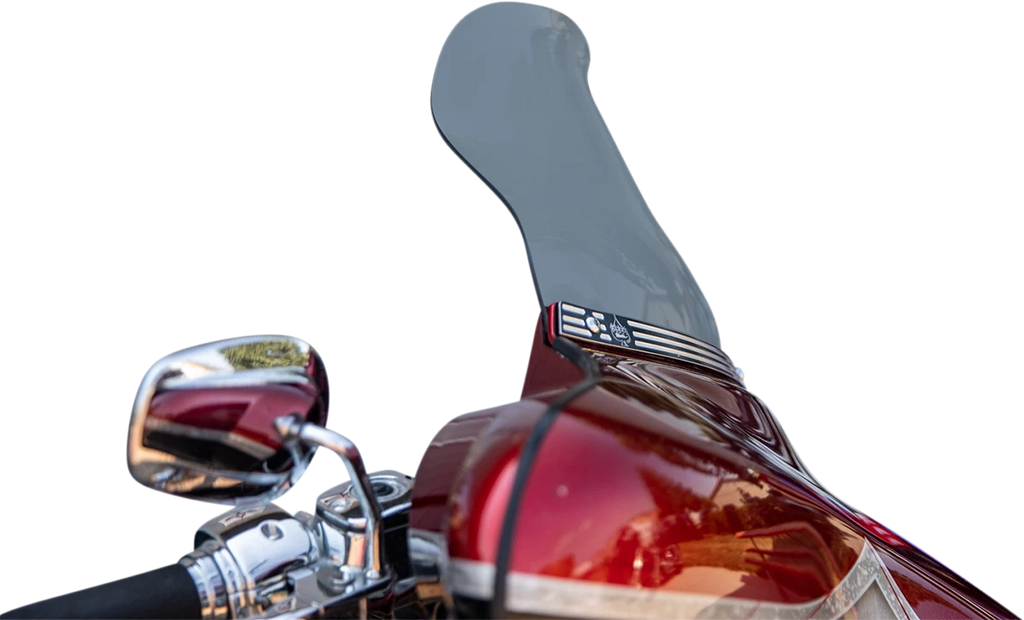 Klock Werks Flare Windshield 10.5" Tint for Motorcycle (KWW-01-0619-T)