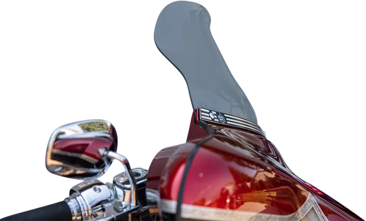 Klock Werks Flare Windshield 10.5" Tint for Motorcycle (KWW-01-0619-T)