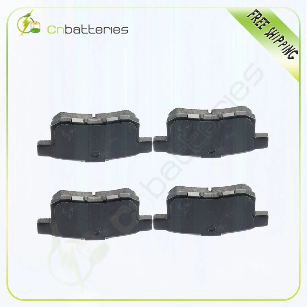 4X Rear Low Dust Metallic Brake Pads for Honda Accord (2008–2017)