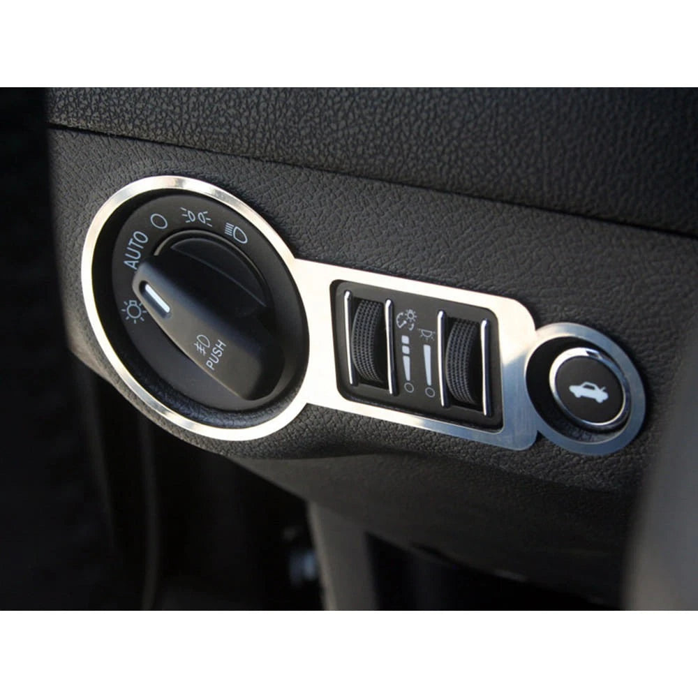 Polished Stainless Steel Trim Ring for Dodge Charger 2011–2013