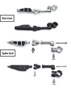 4.5" Highway Radical Stiletto Foot Pegs for Harley Sportster Touring