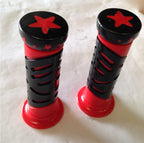 7/8" 22mm Red Star Hand Grips for Yamaha FZR YZF600 (1990–1999)