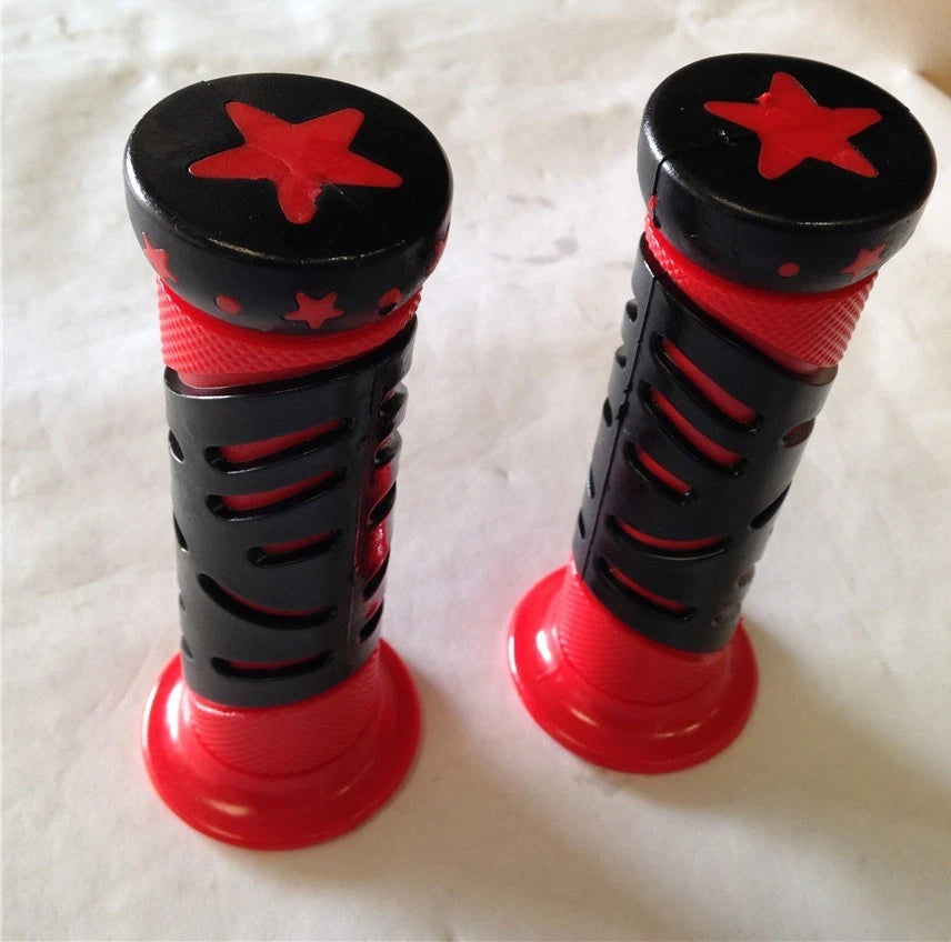 7/8" 22mm Red Star Hand Grips for Yamaha FZR YZF600 (1990–1999)
