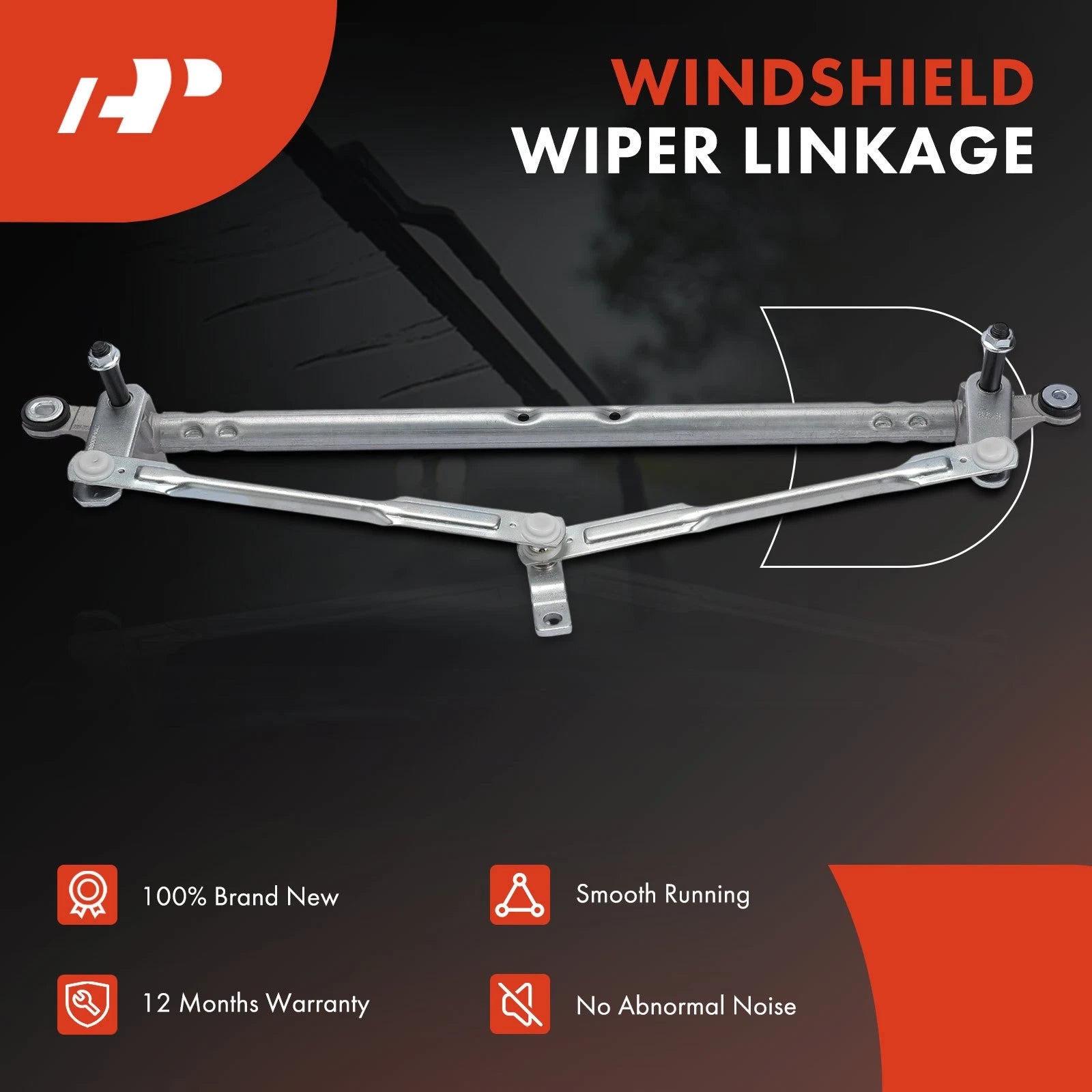 Front Wiper Linkage for Chevrolet Malibu (2004-2008) Left Hand