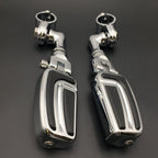 Chrome 1.5" AirFlow Foot Peg for Harley Sportster 883 1200 (2004–2023)