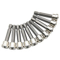 10X PH2 Drywall Screwdriver Bits 50mm Hex Shank with Magnetic Depth Control