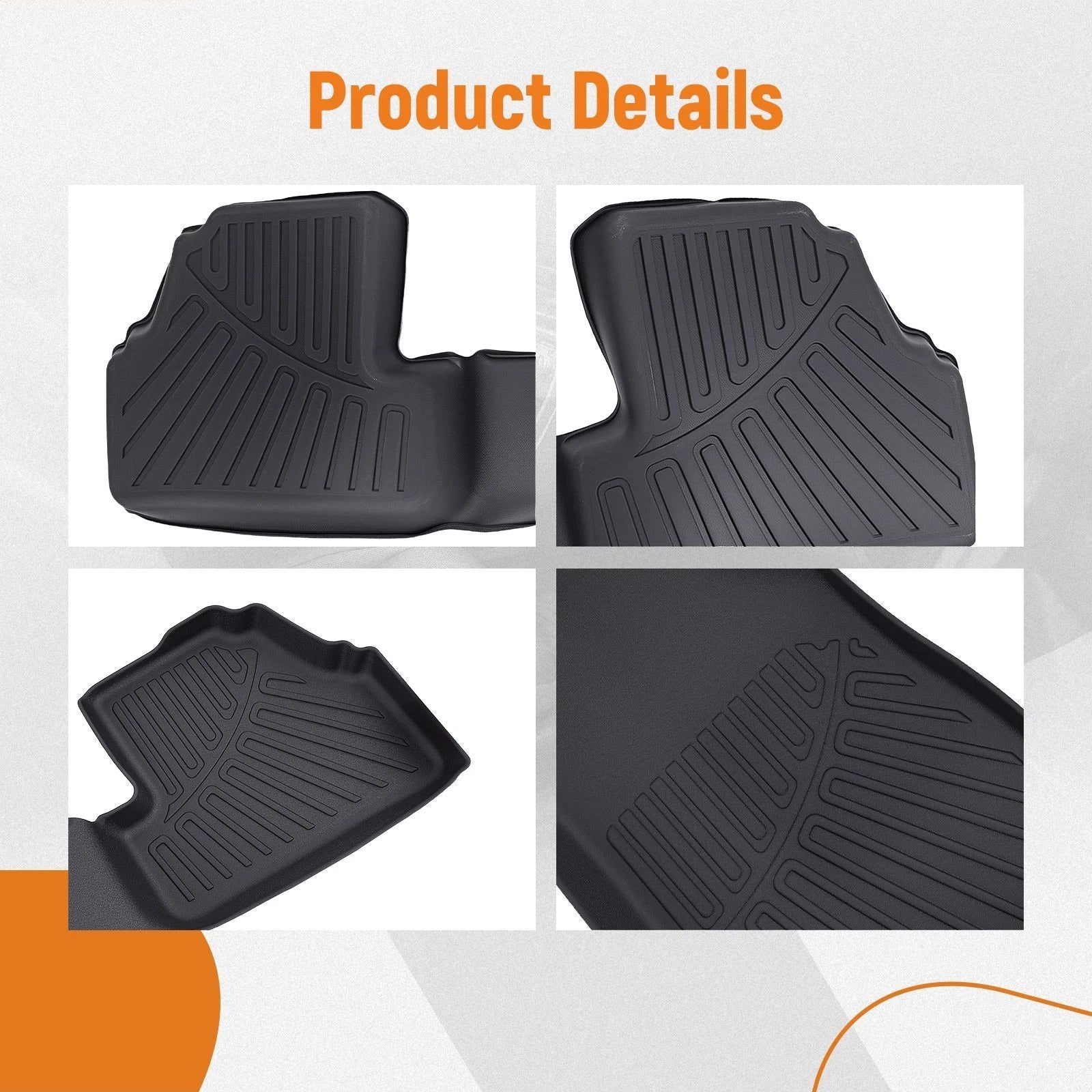 Set of 4 Carpet Floor Mats for Buick Encore Chevy Trax (2013–2022) Waterproof