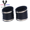2X 4 Inch Exhaust Bellows for Mercruiser (Replaces 32-14358001, 32-14358T)