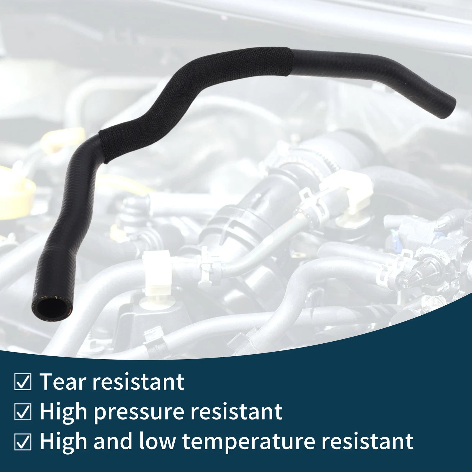Radiator Hose for Audi A6 Quattro (2009–2011) 4F0145923A Rubber Lower