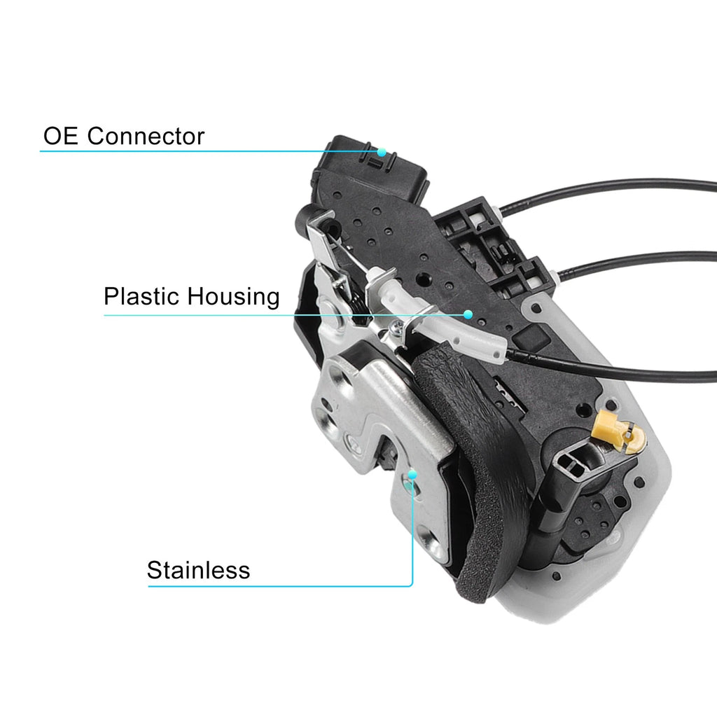 Front Left Door Latch Lock Actuator Motor with Cable for Nissan Sentra (2013–2019)