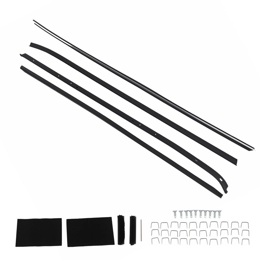 Set of 4 Weather Stripping Kit for Chevy Camaro Pontiac Firebird