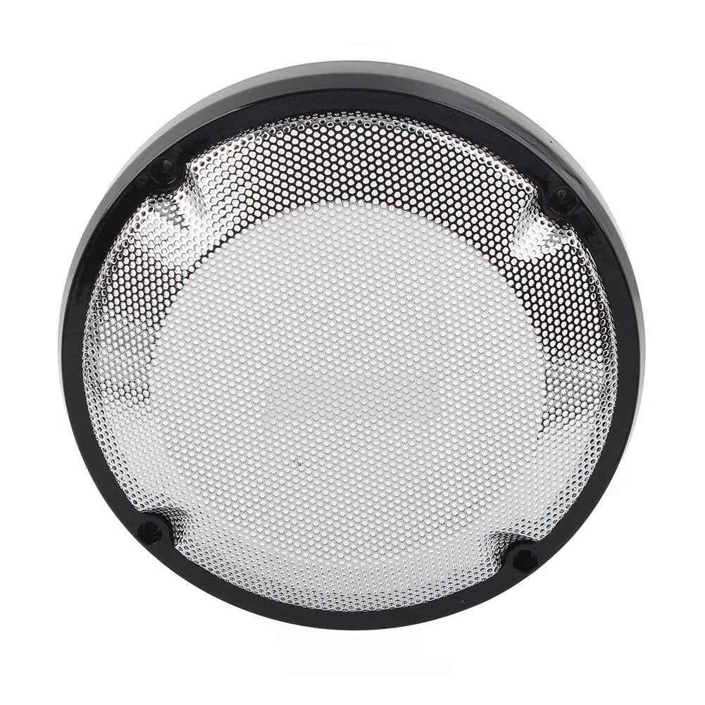 6.5" Saddlebag Lid Speaker Grill Covers for Harley Touring Electra Glide (83-20)