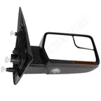 Power Heated Turn Signal Puddle Light Side Mirrors for F150 (2004–2014)
