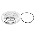 Chrome Derby Cover for Harley Road Glide, Road King, Electra Glide, Street Glide