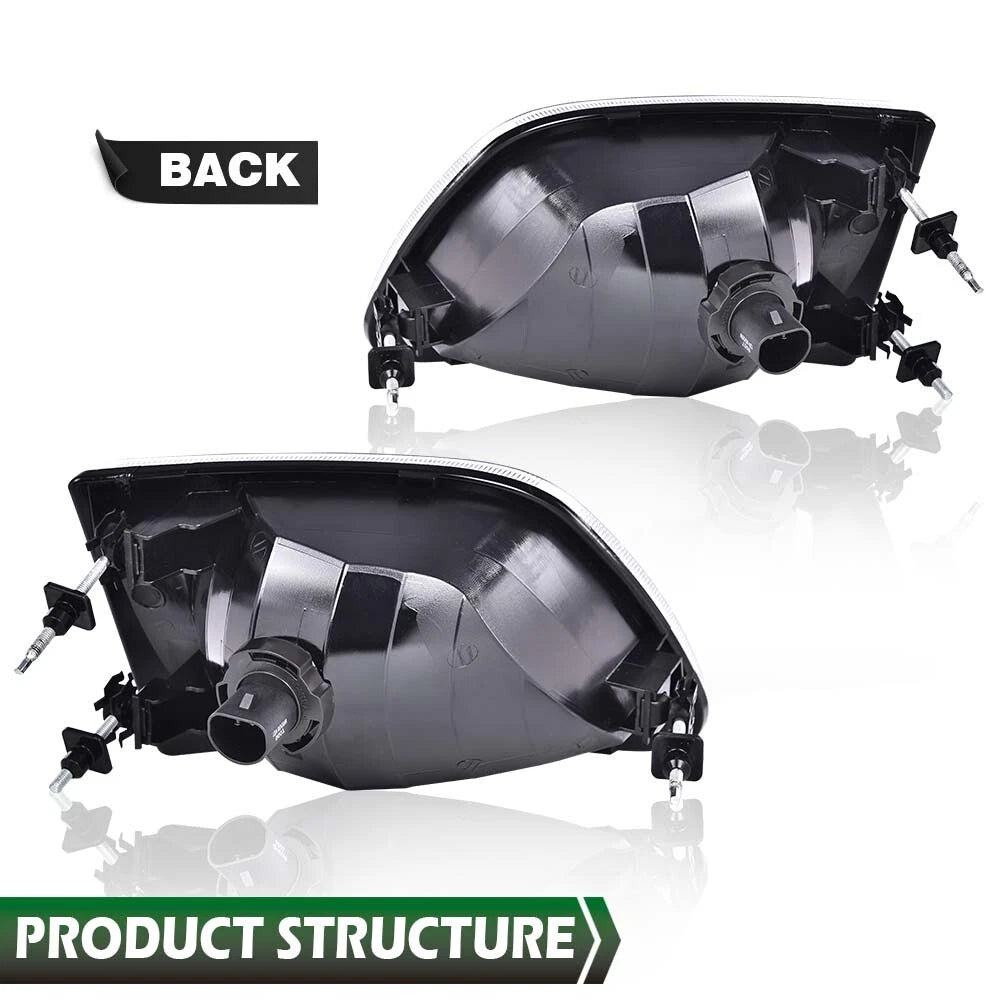 Set of 2 Headlights for Ford F-150, F-250, Expedition (1997–2003)