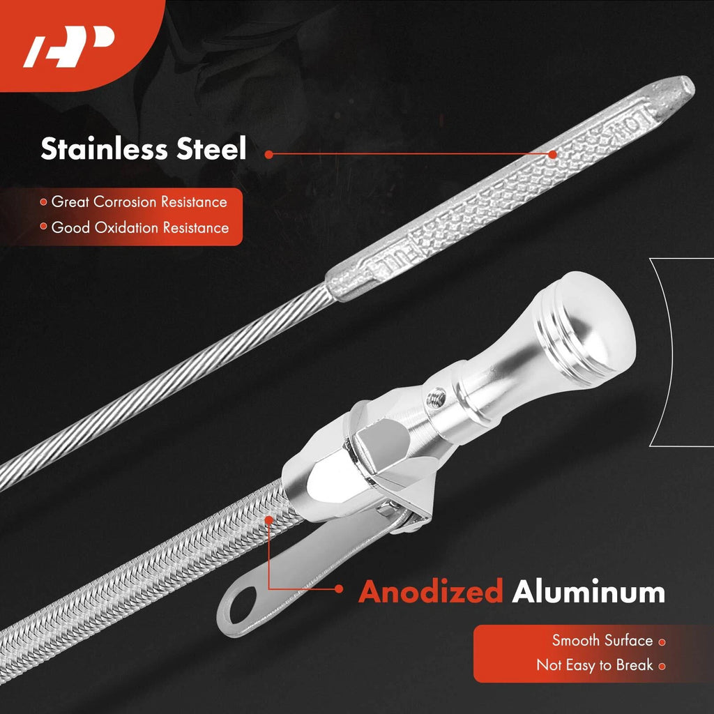 Flexible Stainless Steel Engine Oil Dipstick for SB Ford