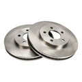 Front Vented Disc Brake Rotors for 2005–2010 Ford Mustang V6 (4.0L) Pair