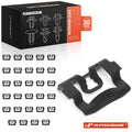 30x Windshield & Rear Window Trim Moulding Clips for Ford 