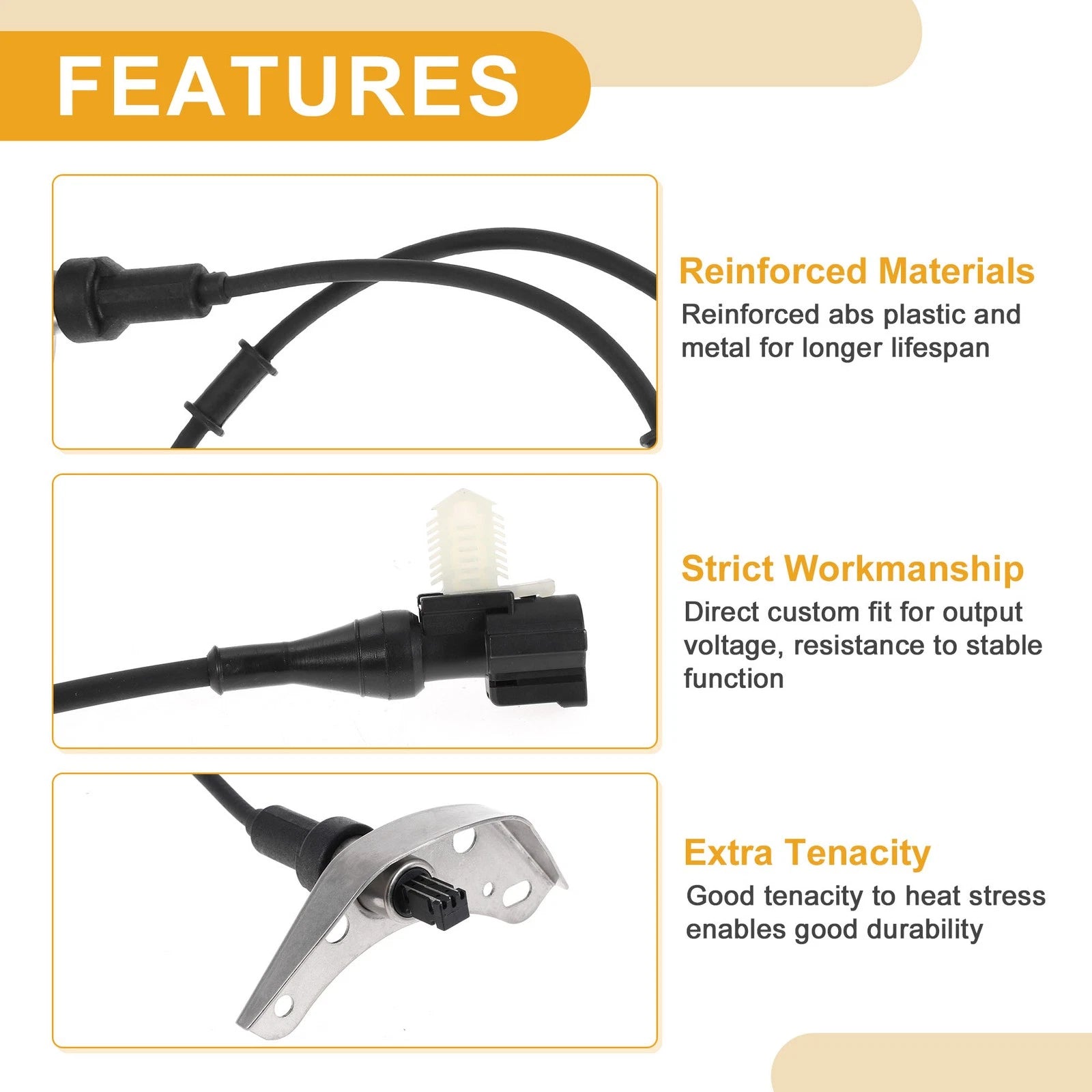 ABS Wheel Speed Sensor No.XC2Z2C204BB for Ford E-250 (1997–2002)