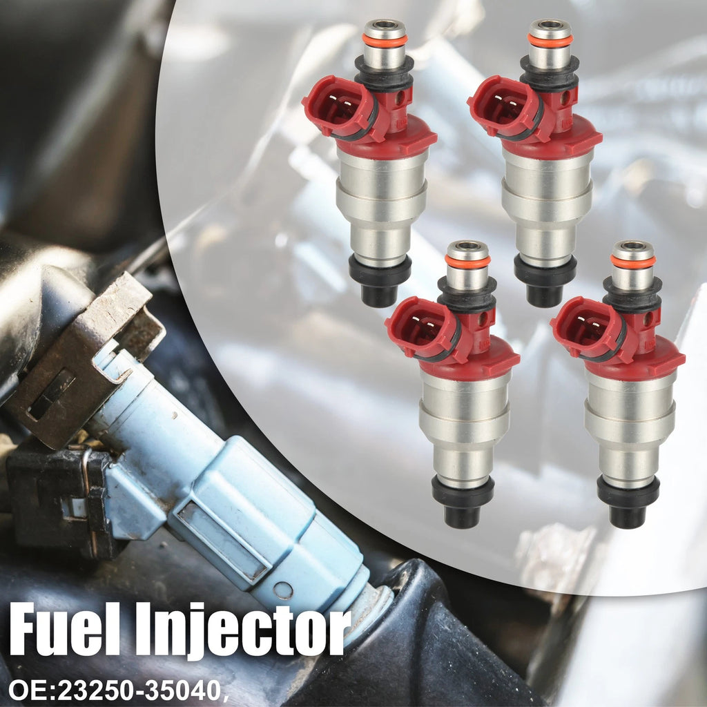 Set of 4 Fuel Injectors for Toyota 4Runner 2.4L (1989–1995) 23250-35040