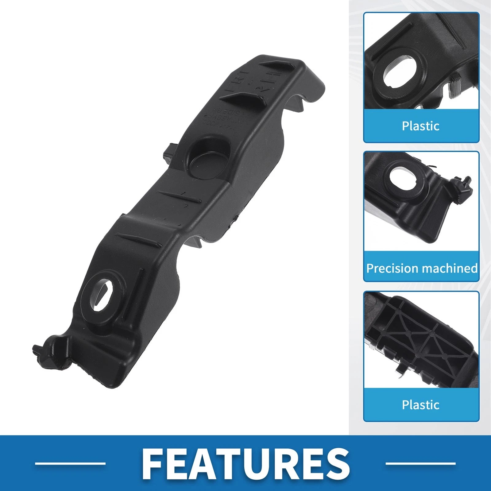 Right Front Bumper Retainer Bracket No. 865141M000 for Kia Forte (2010–2013)