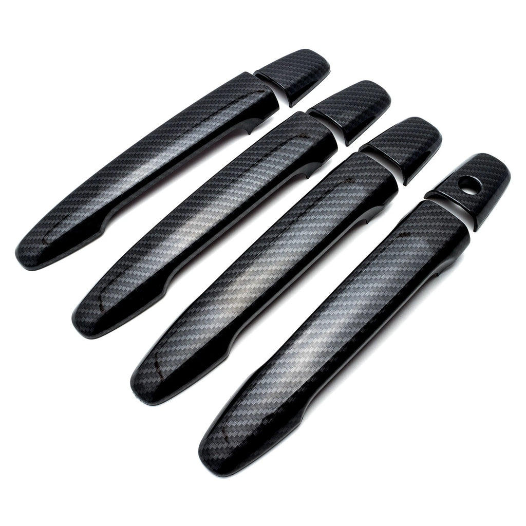 Carbon Fiber Style Door Handle Cover for Mitsubishi Lancer EX EVO (2010-2017)