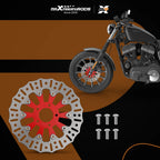 Floating Front Brake Rotors for Harley-Davidson Trike (2009–2019)