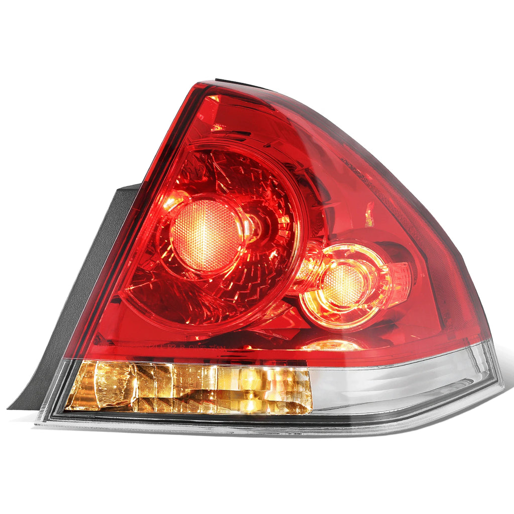 Right Side Tail Light for Chevrolet Impala Limited (2006–2016) OE Chrome Red Lens