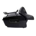 Trunk Backrest Pad Rack Speakers for Harley Touring (1997–2008)