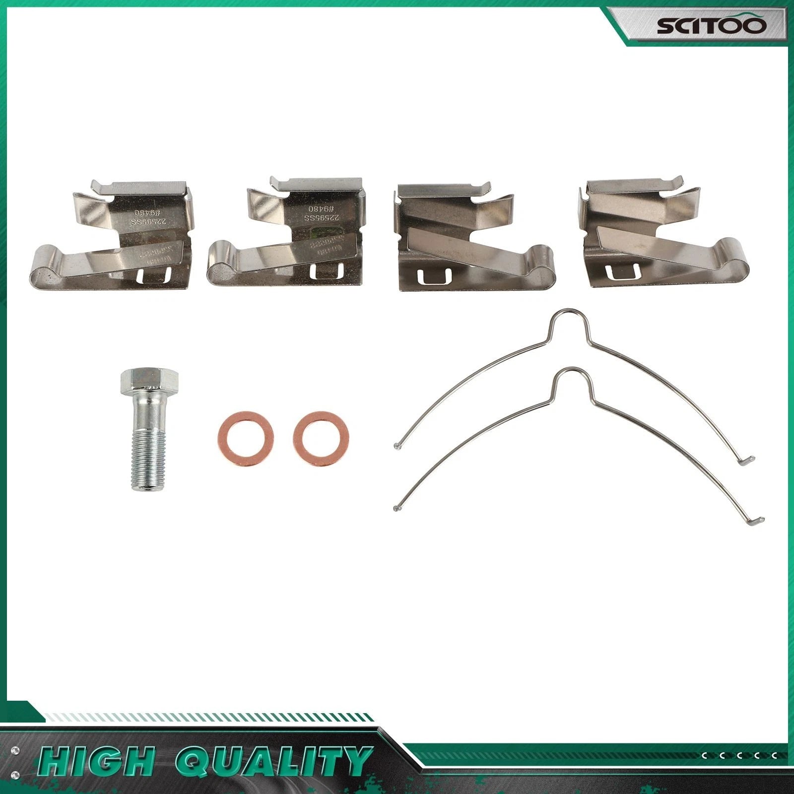 Front Brake Calipers w/ Bracket for Ford F-250 Super Duty 4WD (1999–2000)