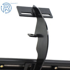 Set of 2 Running Boards 6" Side Steps Black for Ram 1500 (2019-2023)