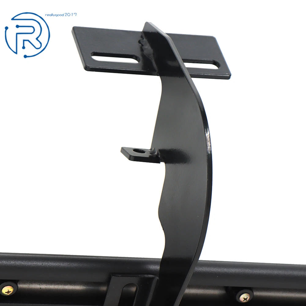 Set of 2 Running Boards 6" Side Steps Black for Ram 1500 (2019-2023)