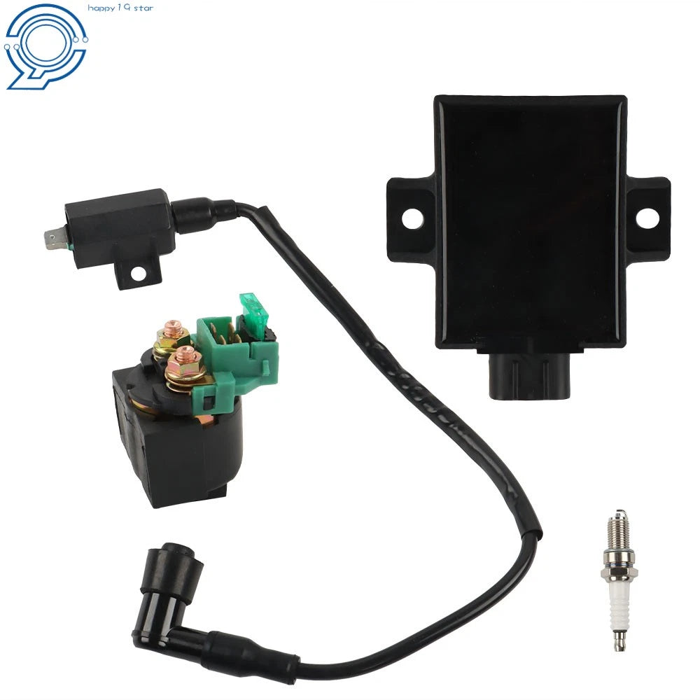 Ignition Coil and Solenoid Relay for Kawasaki Bayou 220 (1996–2002)