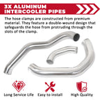 Intercooler Charge Pipe Kit for Ford 6.4L Powerstroke (2008–2010)