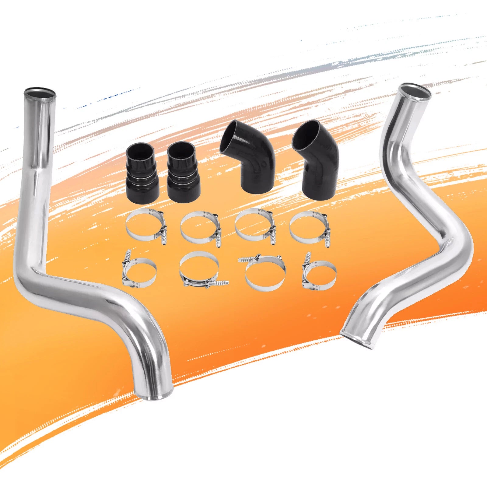 3" Intercooler Pipe & Boot Kit Aluminum for GMC 6.6L LB7 Duramax (2002–2004)