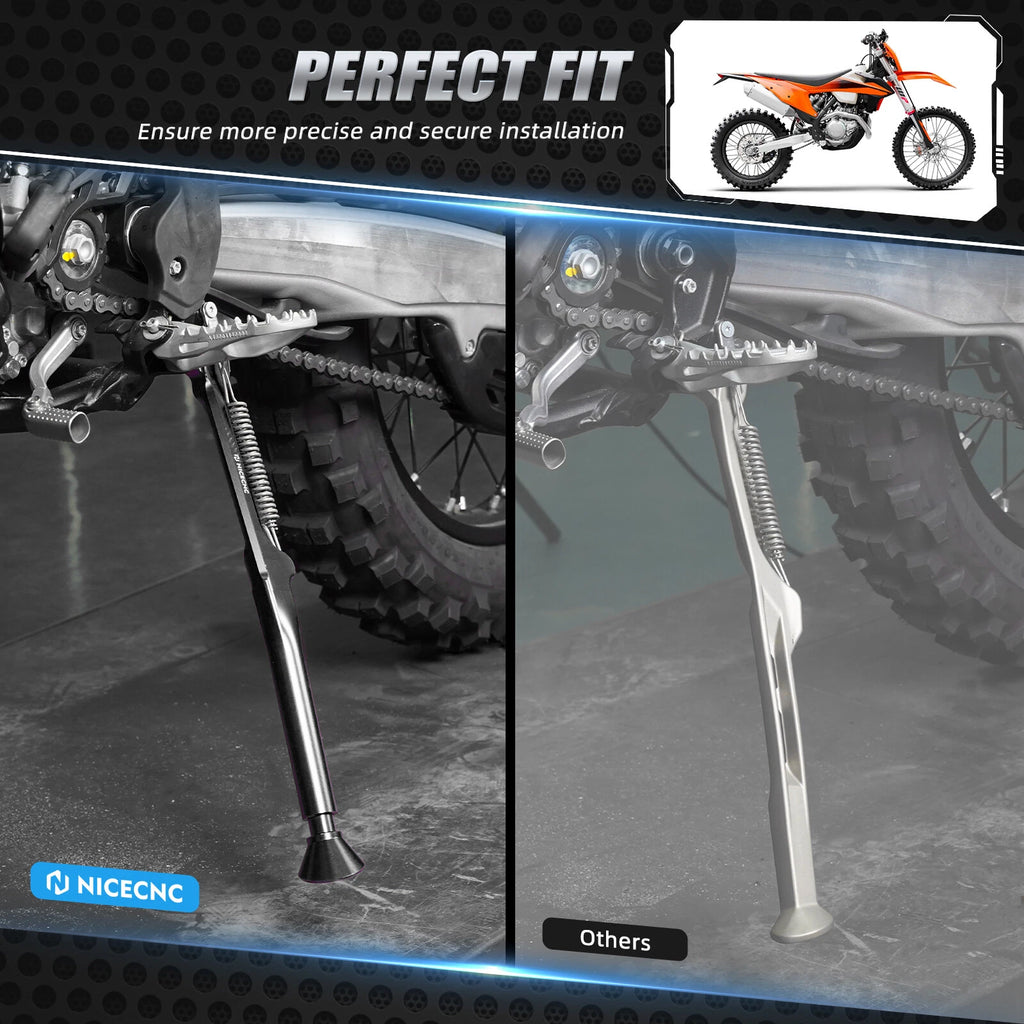 Adjustable Side Stand Kickstand for KTM 150-500 XC-W XCF-W EXC F (2024–2025)