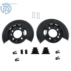 Set of 2 Brake Plates Dust Shield for Ford F-250 F-350 F-450