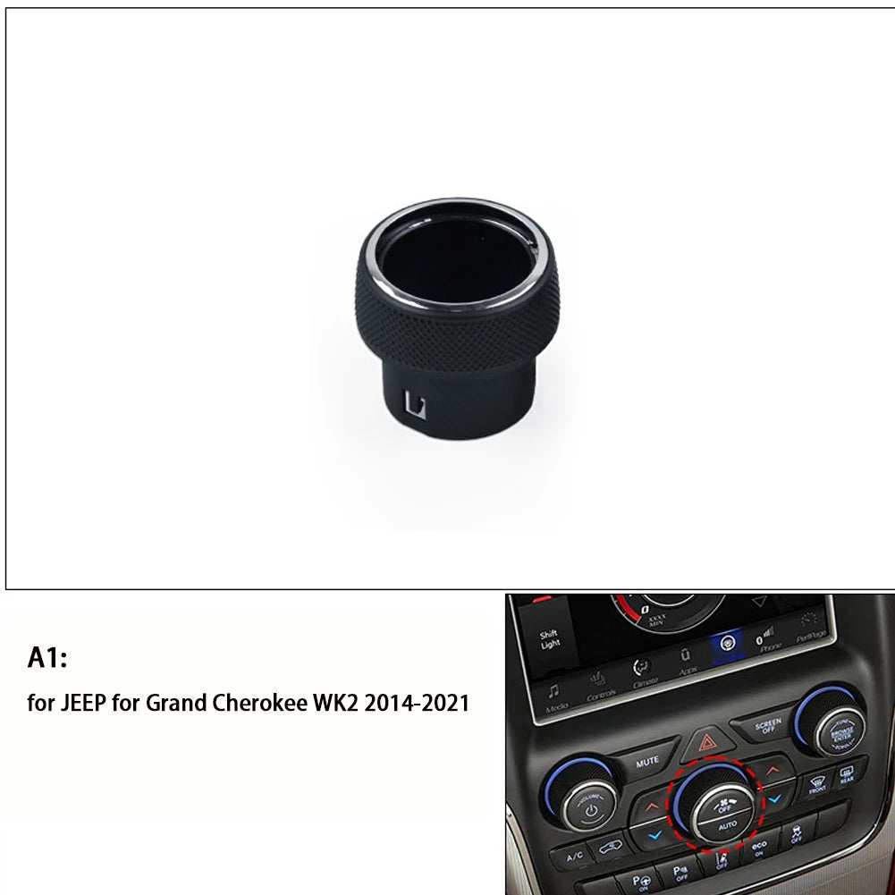 AC Control Knob Radio Button for Grand Cherokee WK2 (2014–2021)