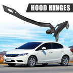 Pair Hood Hinges for Honda Civic (2012–2015) HO1236127 HO1236128