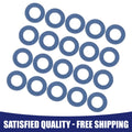 Set of 20 M12 Blue Oil Drain Plug Gaskets for Toyota (90430-12031)