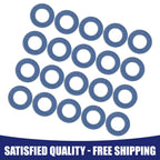 Set of 20 M12 Blue Oil Drain Plug Gaskets for Toyota (90430-12031)