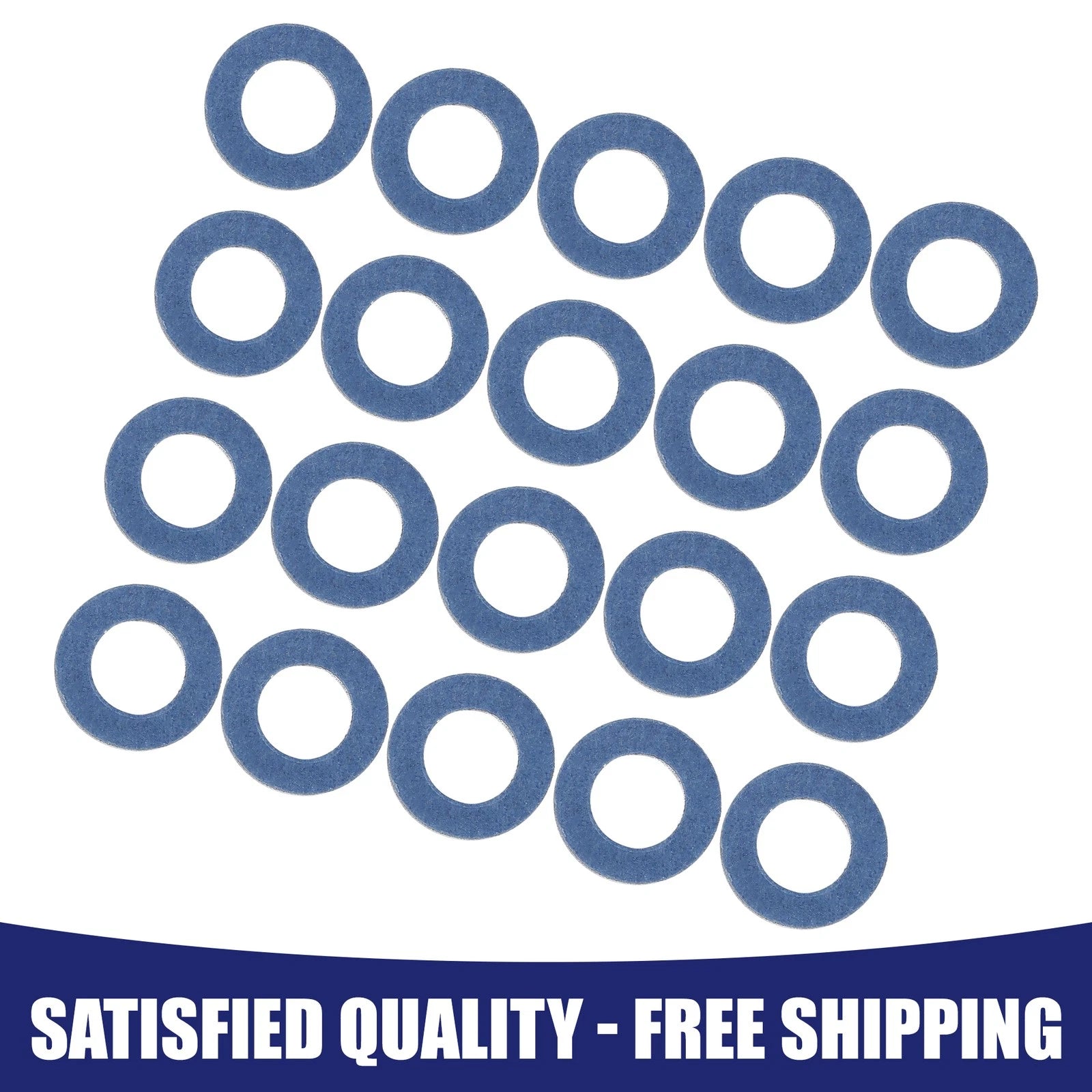 Set of 20 M12 Blue Oil Drain Plug Gaskets for Toyota (90430-12031)