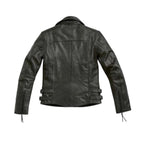 FlatTwin Black Leather Motorcycle Jacket for BMW (Men's, Size M)