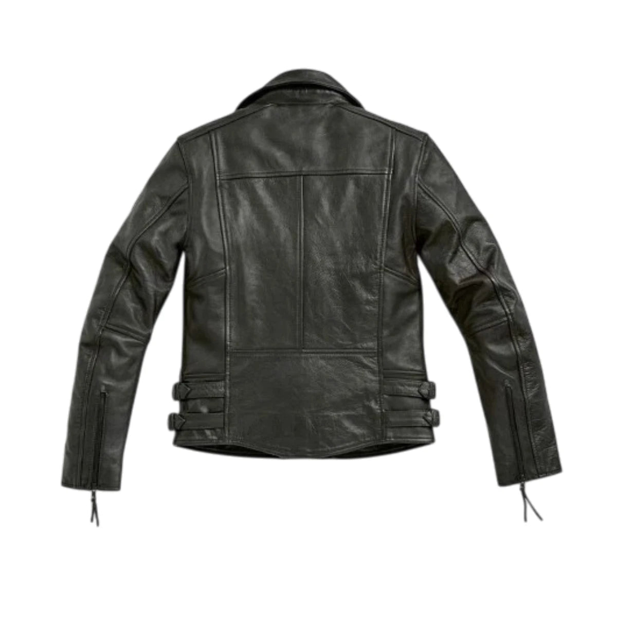 FlatTwin Black Leather Motorcycle Jacket for BMW (Men's, Size M)