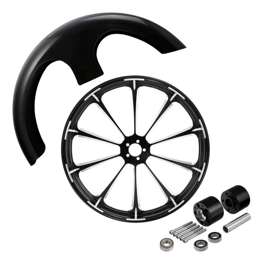 30" Front Wheel Rim Hub for Harley Street Glide (2008–2025) Dual Disc ABS