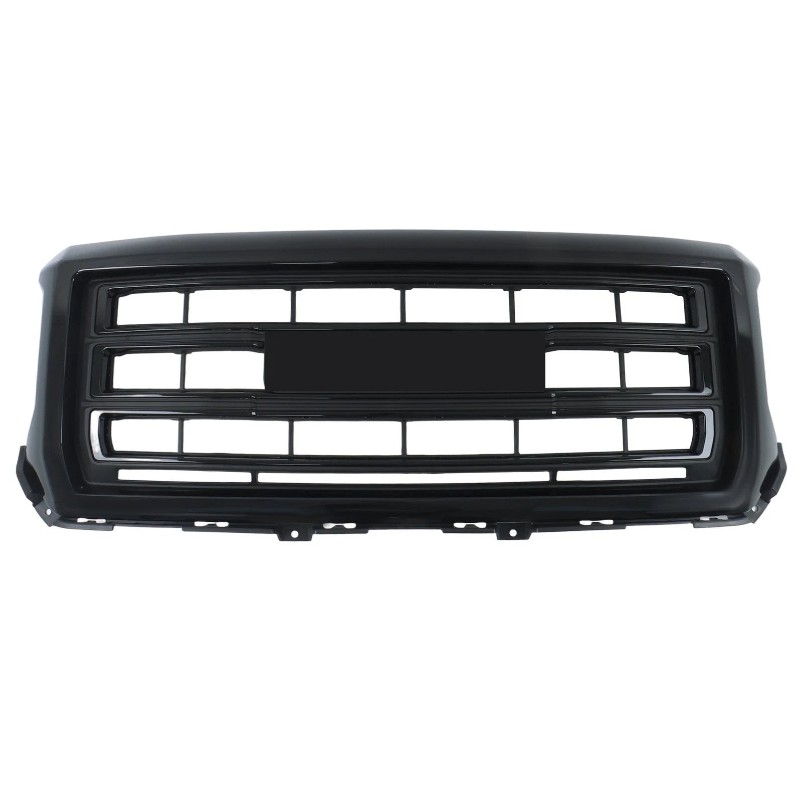 Gloss Black Front Bumper Grill for GMC Sierra 1500 (2014-2015)