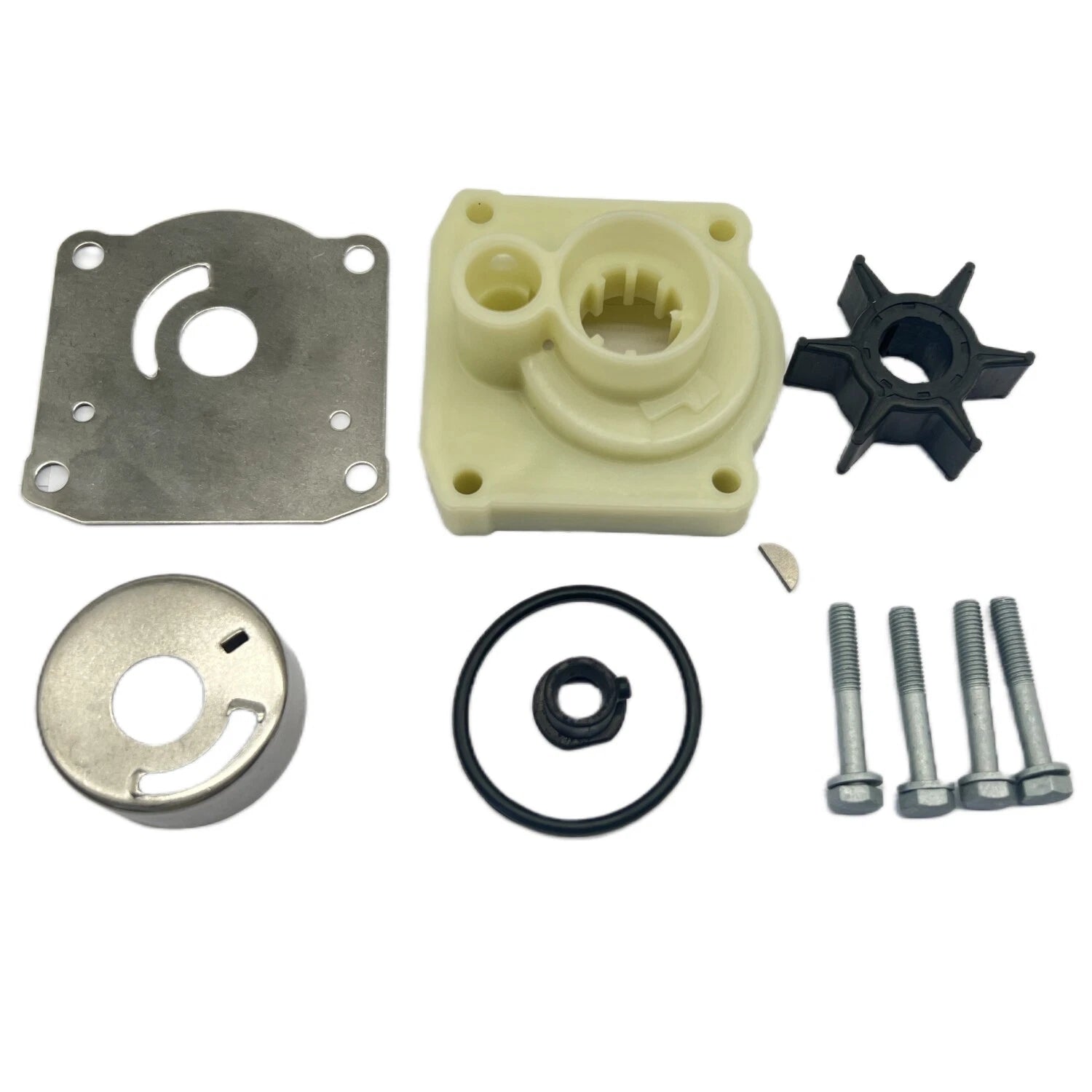 Water Pump Impeller Kit for Yamaha 25 30hp 2-Stroke 4-Stroke (61N-W0078)