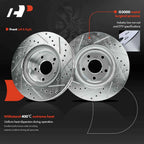 Front Side Drilled Brake Rotors for Subaru Legacy/Impreza (1991–2005)