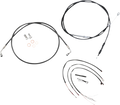 LA Choppers Handlebar Cable/Brake Line Kit for Harley Davidson (12")